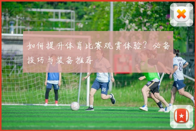 如何提升体育比赛观赏体验？必备技巧与装备推荐